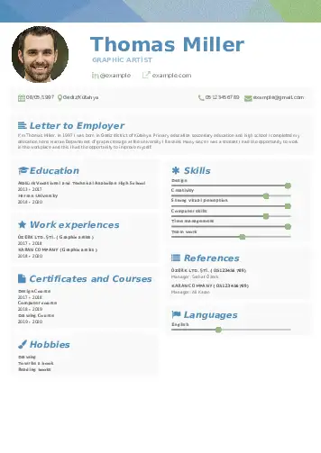  resume example